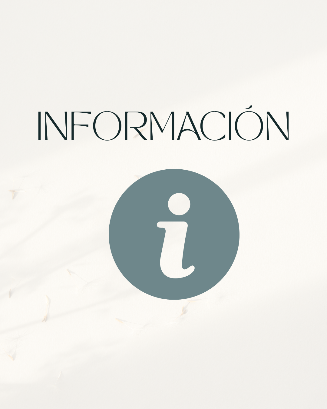 Información