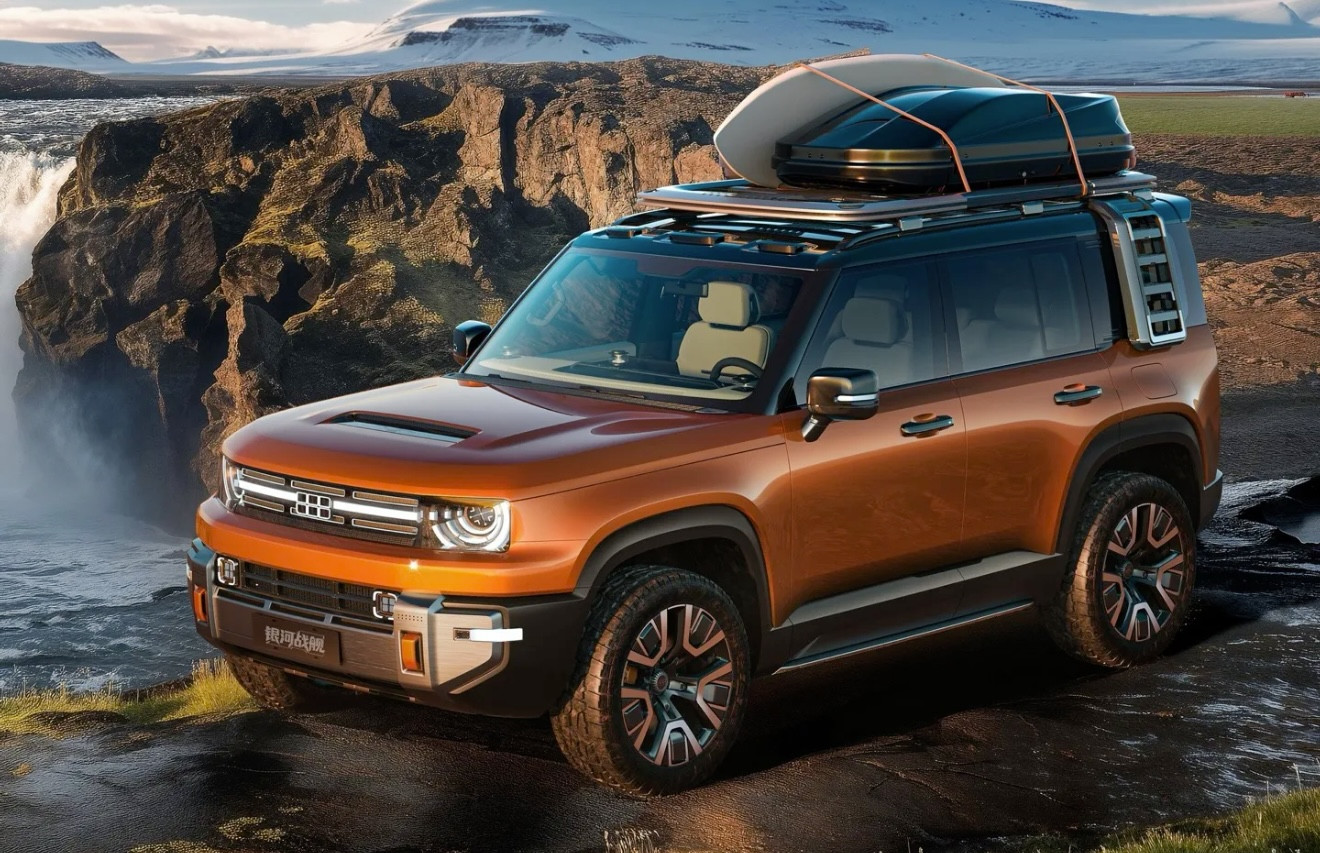 Una Geely ideal para inundaciones